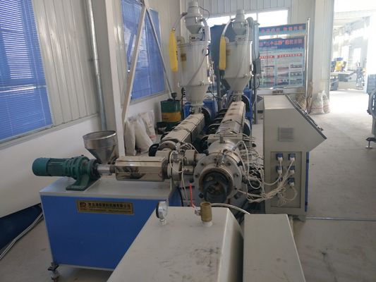 آلة تصنيع أنابيب الغاز / أنابيب المياه HDPE PE ، محرك طحن مفرد مع شهادة CE